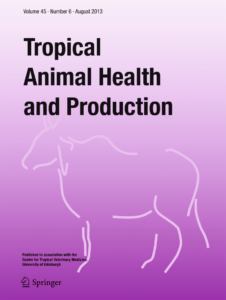 Tropical Animal Health and Production cover