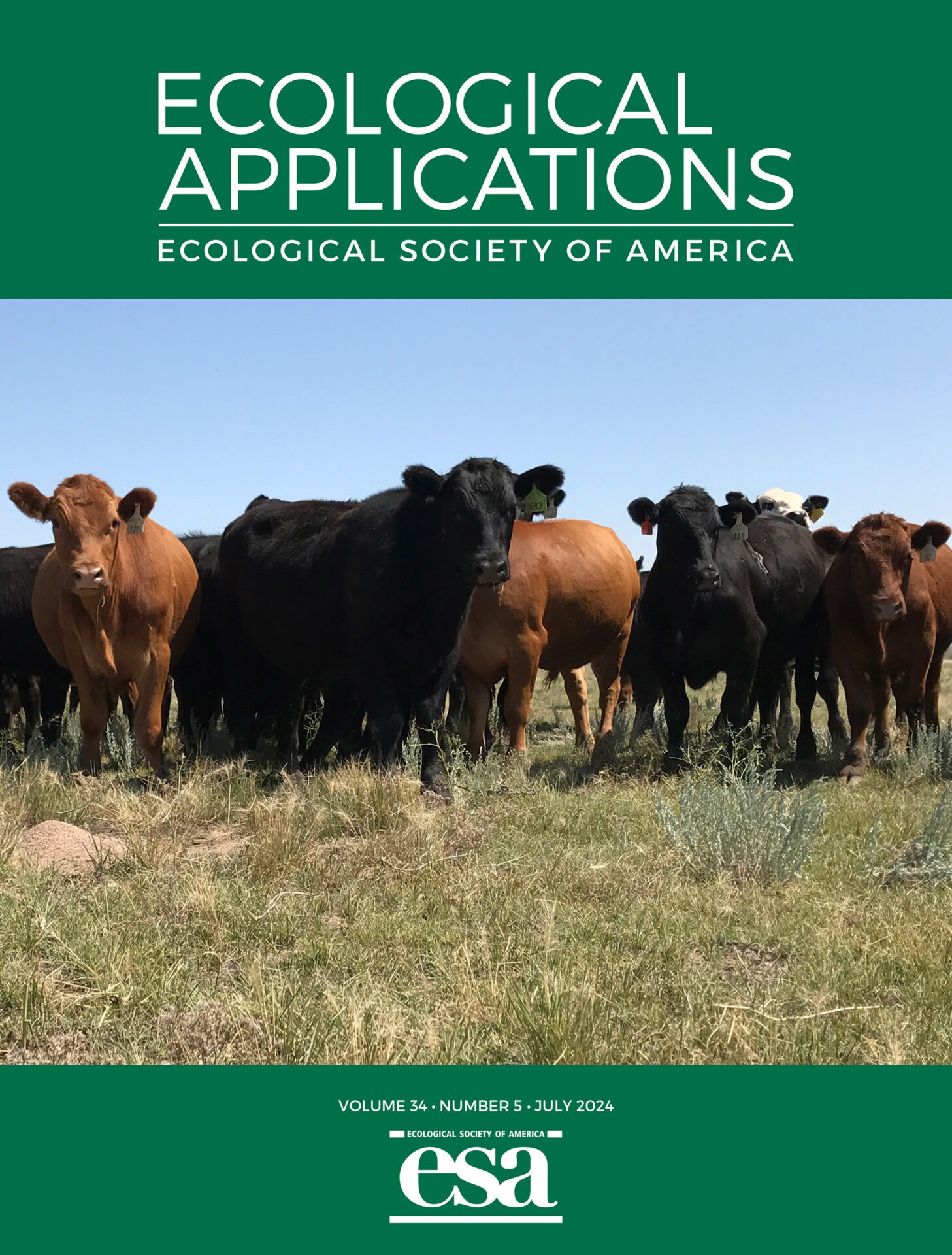 Ecological Applications cover