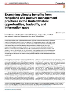 NPJ sustainable agriculture cover