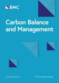 Carbon Balance and Management cover