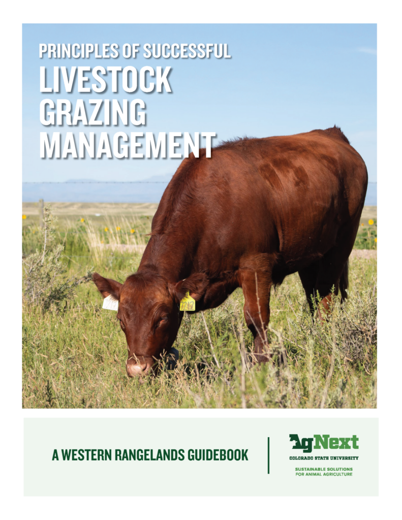 Cover for the Grazing Principles guidebook
